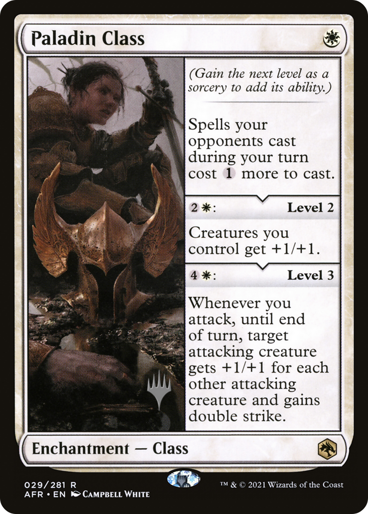 Paladin Class - Promo Pack [PAFR-29p]