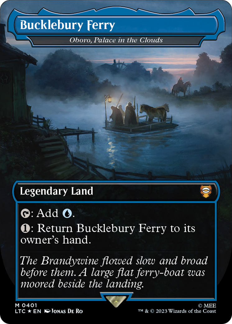 Oboro, Palace in the Clouds - Borderless - Surge Foil [LTC-401]