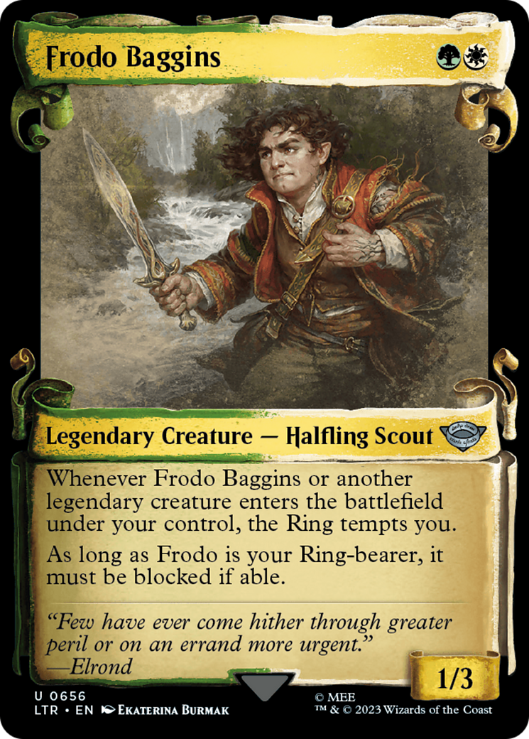 Frodo Baggins - Scroll Showcase [LTR-656]