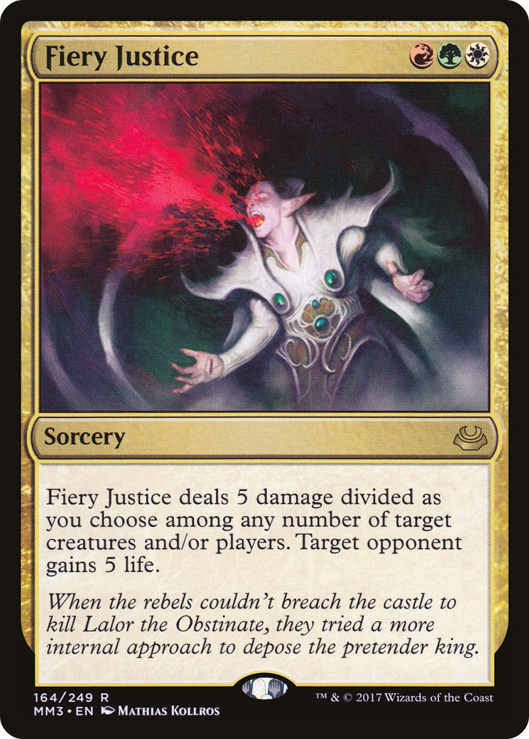 Fiery Justice [MM3-164]