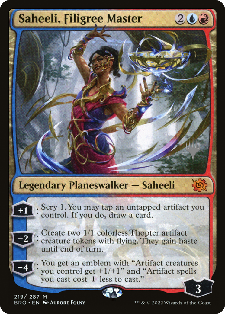 Saheeli, Filigree Master - Promo Pack [PBRO-219p]