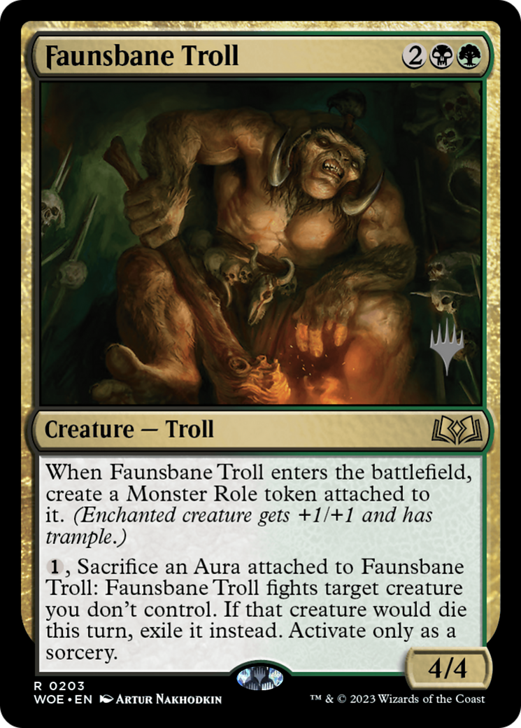 Faunsbane Troll - Promo Pack [PWOE-203p]