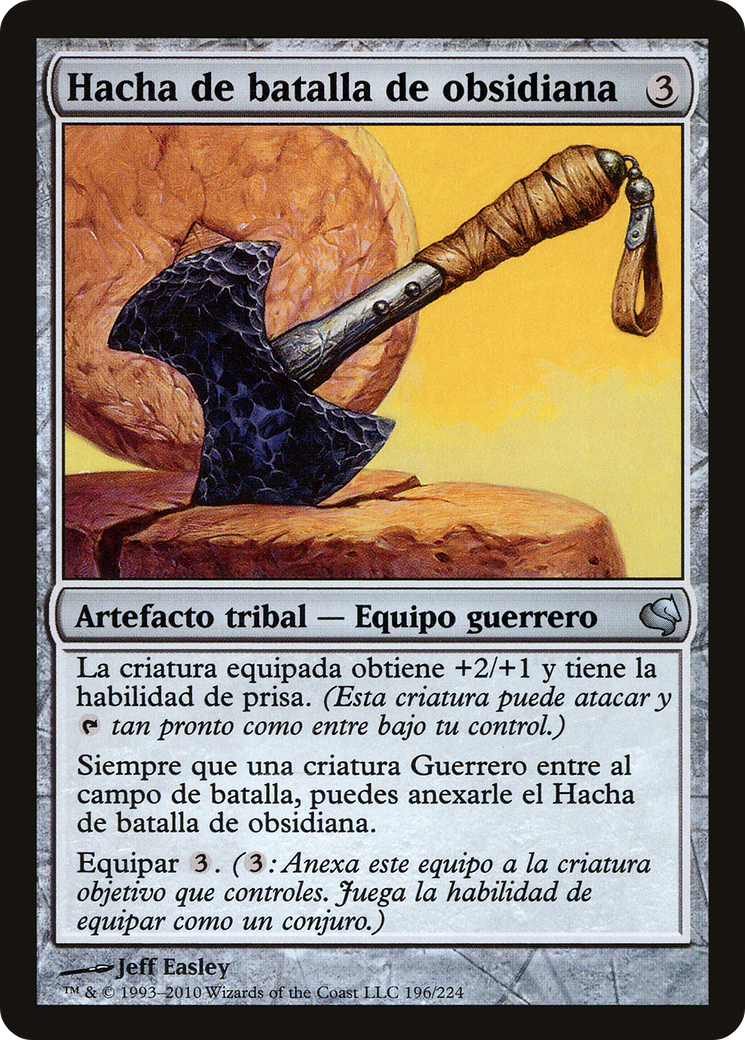 Obsidian Battle-Axe [PS11-196]