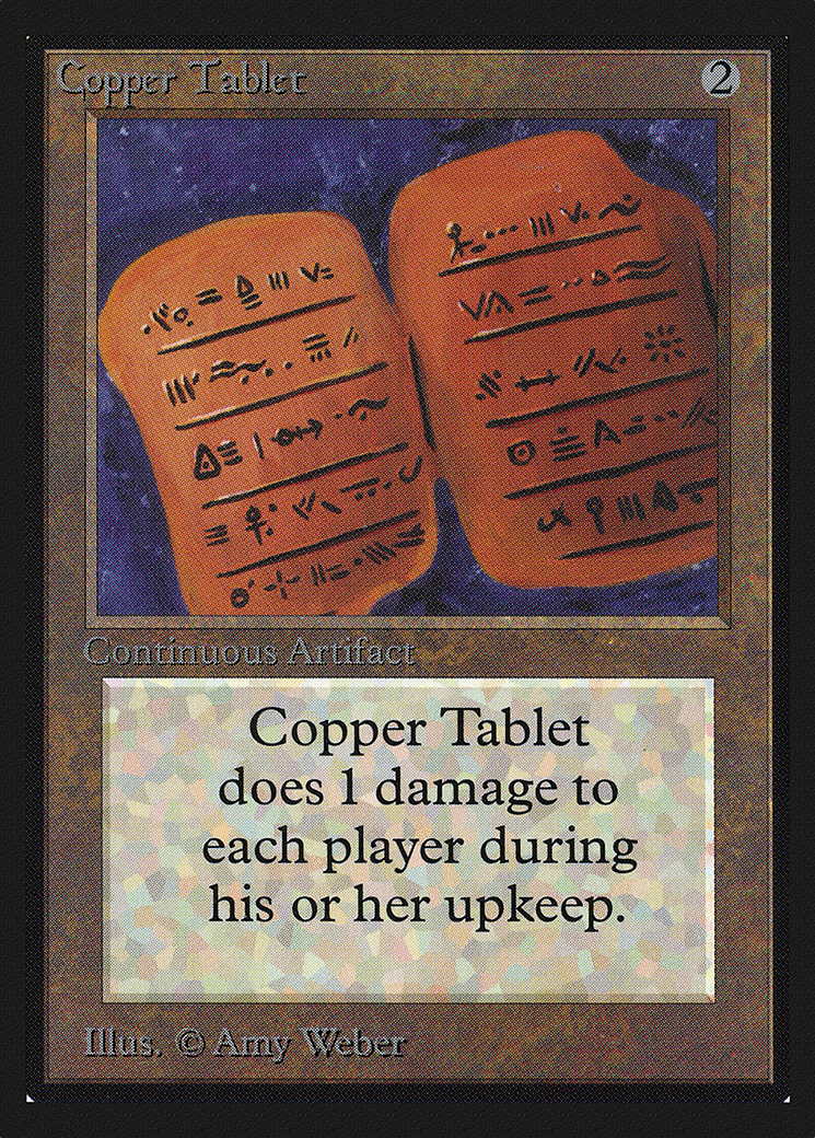 Copper Tablet [CED-239]