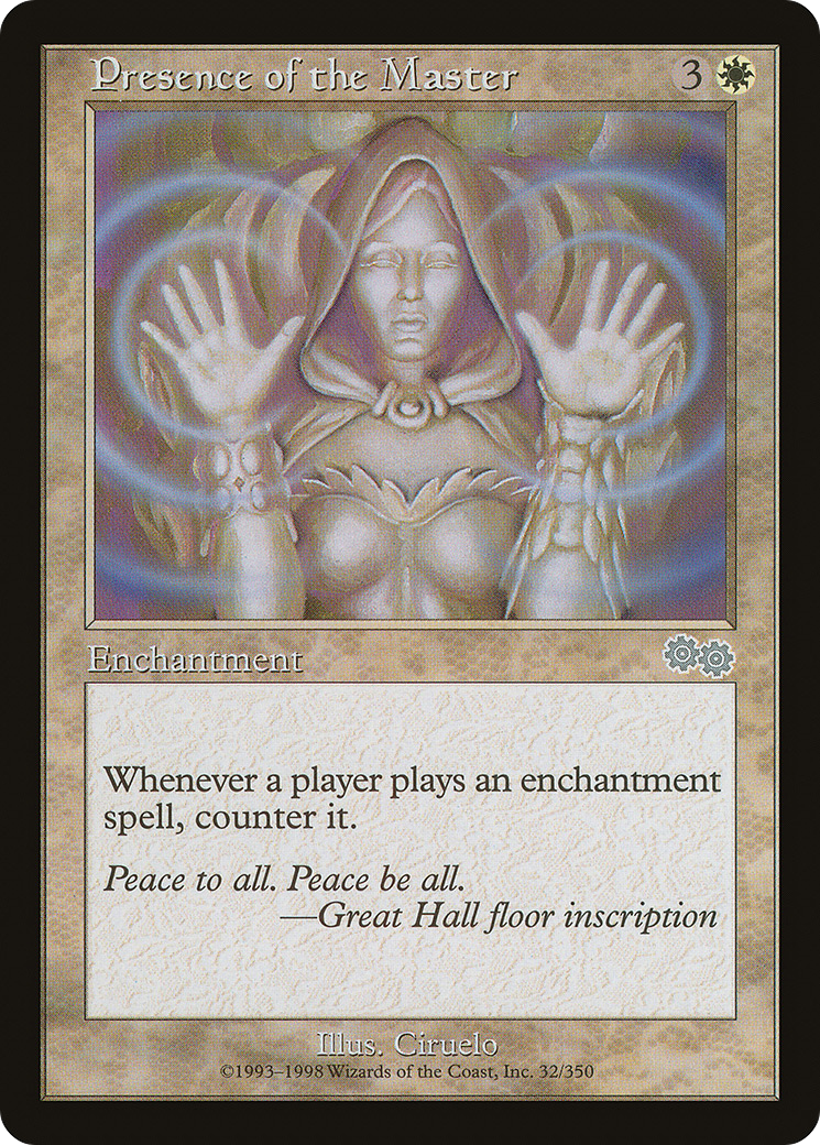Presence of the Master [USG-32]