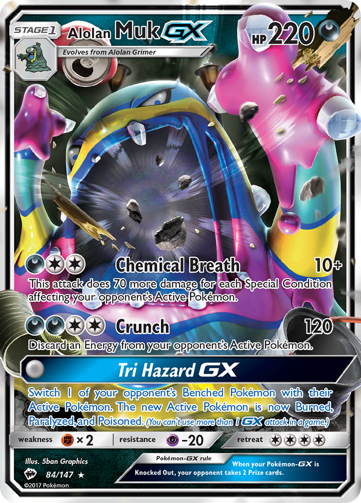 Alolan Muk-GX [SM3-84]
