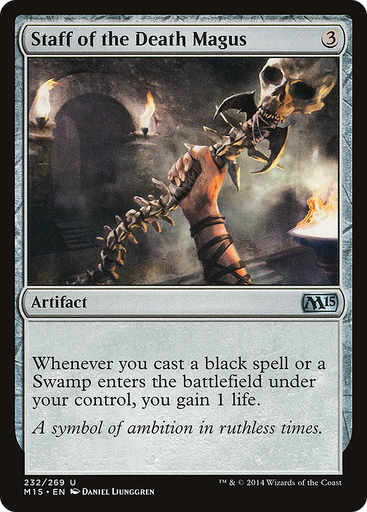 Staff of the Death Magus [M15-232]