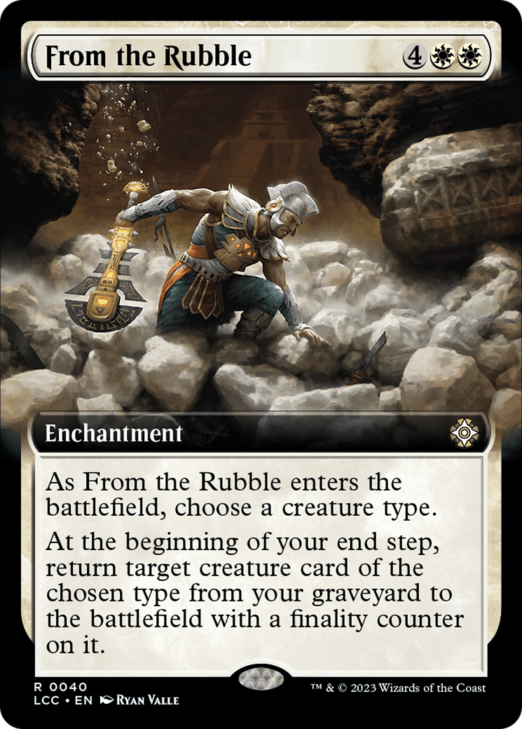 From the Rubble - Extended Art [LCC-40]