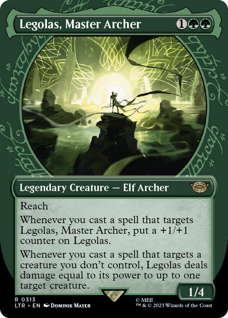 Legolas, Master Archer - Borderless - Showcase [LTR-313]