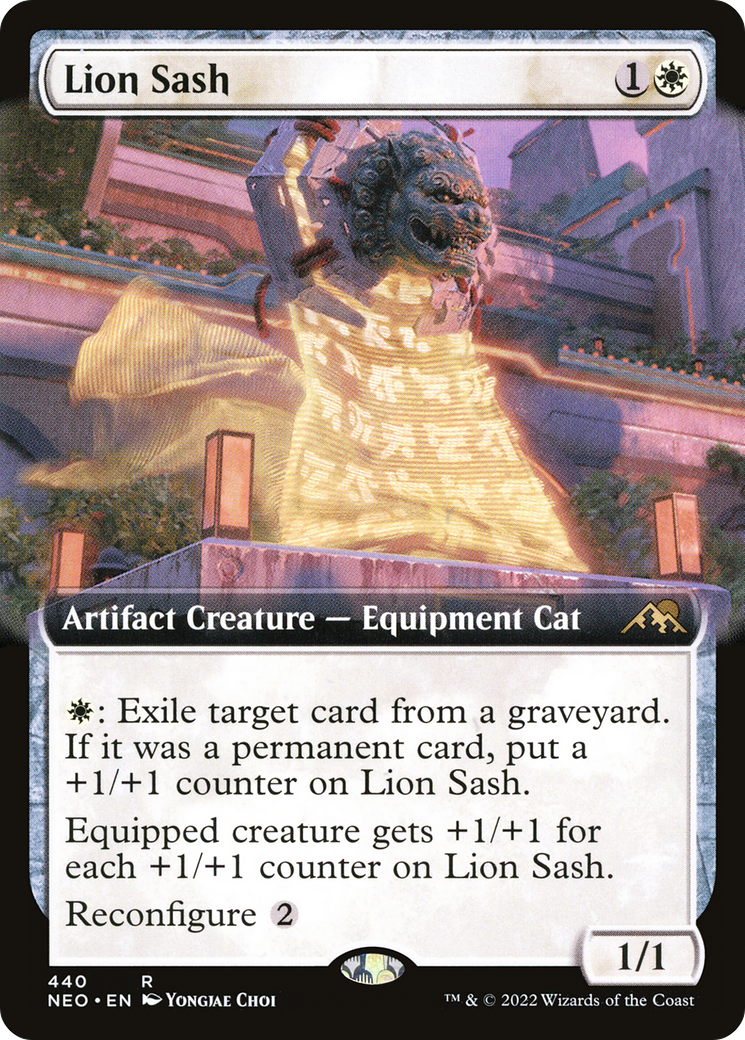 Lion Sash - Extended Art [NEO-440]