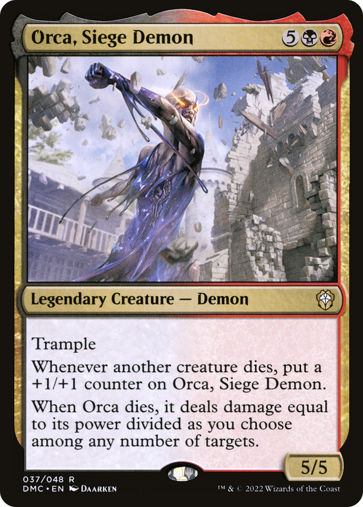 Orca, Siege Demon [DMC-37]