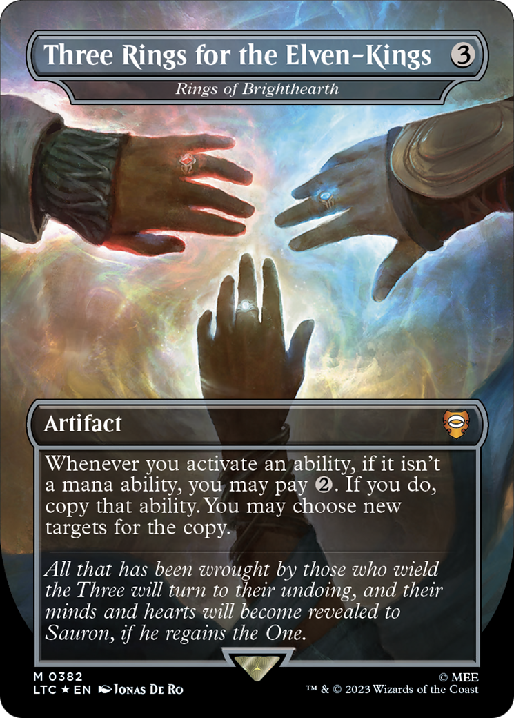 Rings of Brighthearth - Borderless - Surge Foil [LTC-382]