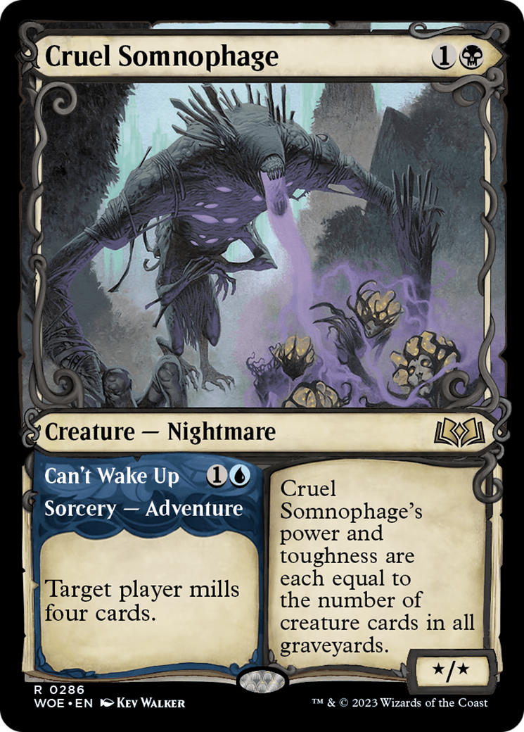 Cruel Somnophage // Can't Wake Up - Showcase [WOE-286]