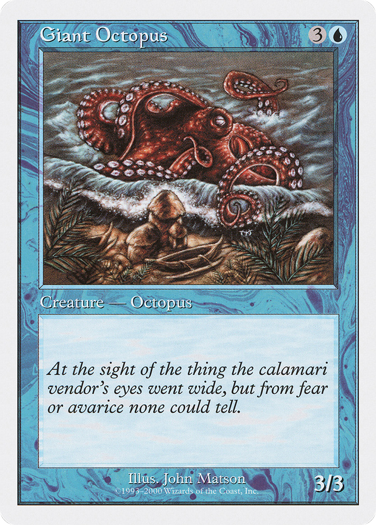 Giant Octopus [S00-14]