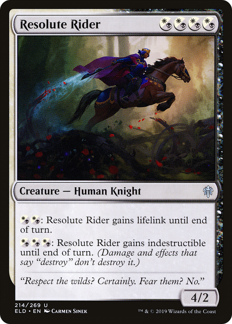 Resolute Rider [ELD-214]