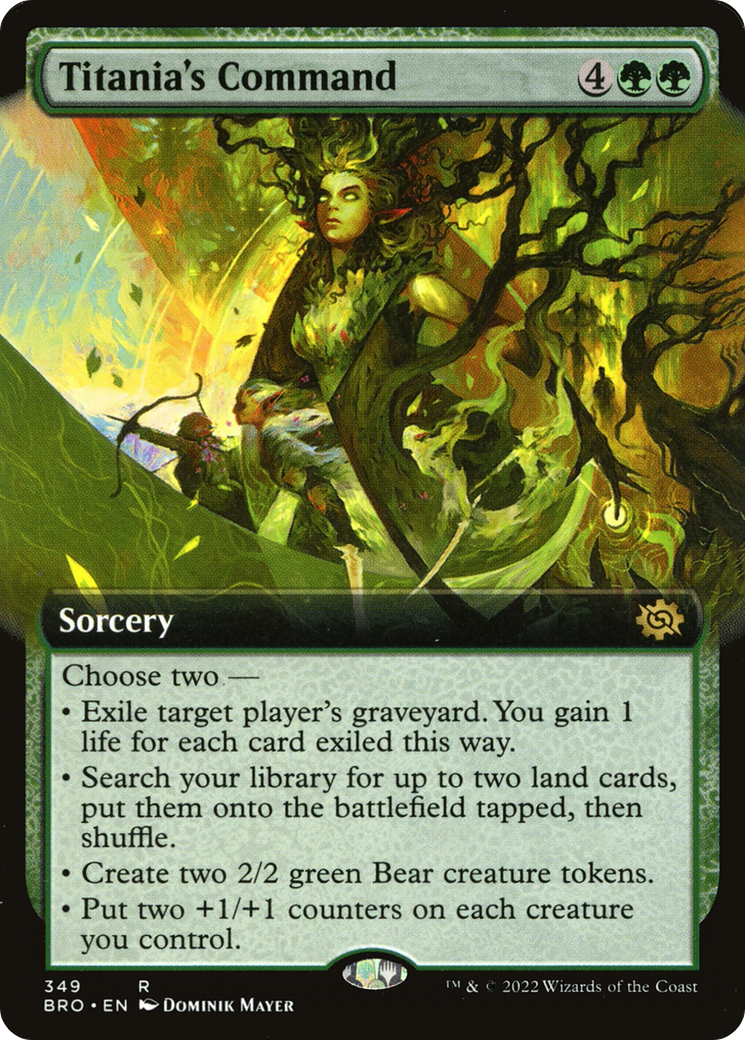 Titania's Command - Extended Art [BRO-349]