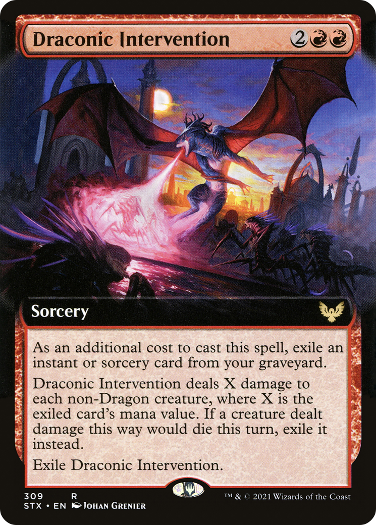 Draconic Intervention - Extended Art [STX-309]
