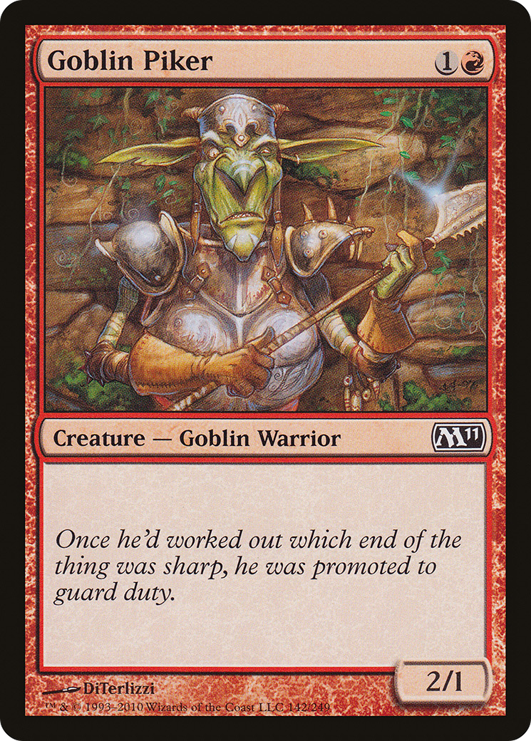 Goblin Piker [M11-142]