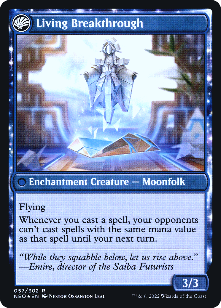 Inventive Iteration // Living Breakthrough - Prerelease Promo [PNEO-57s]