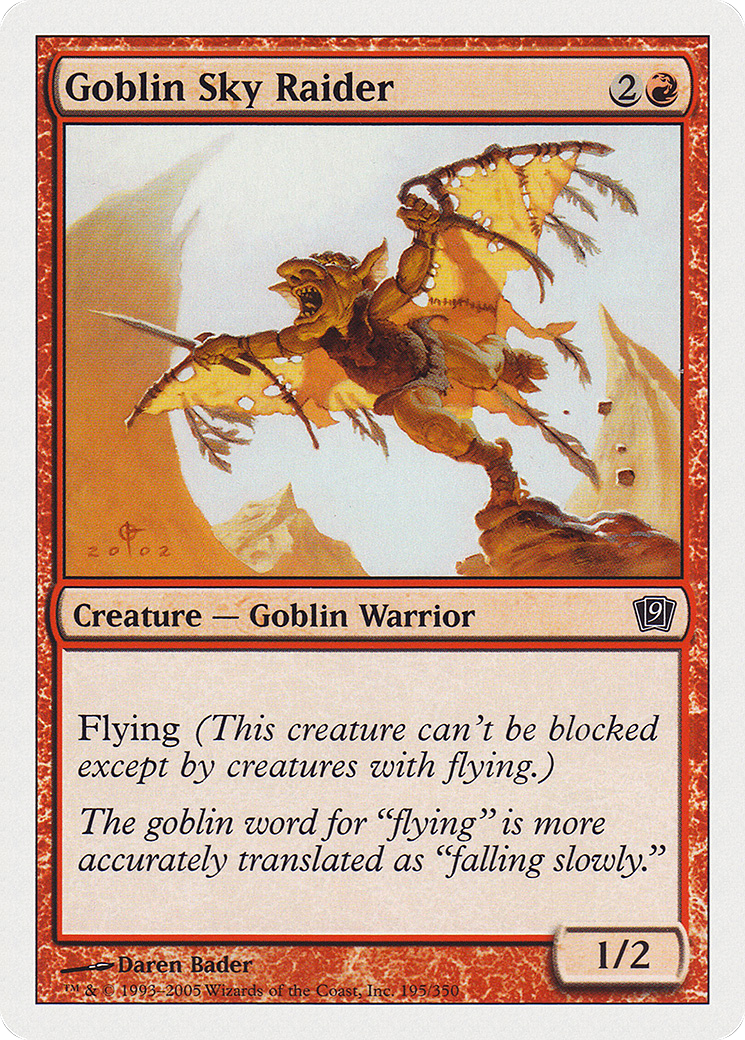 Goblin Sky Raider [9ED-195]