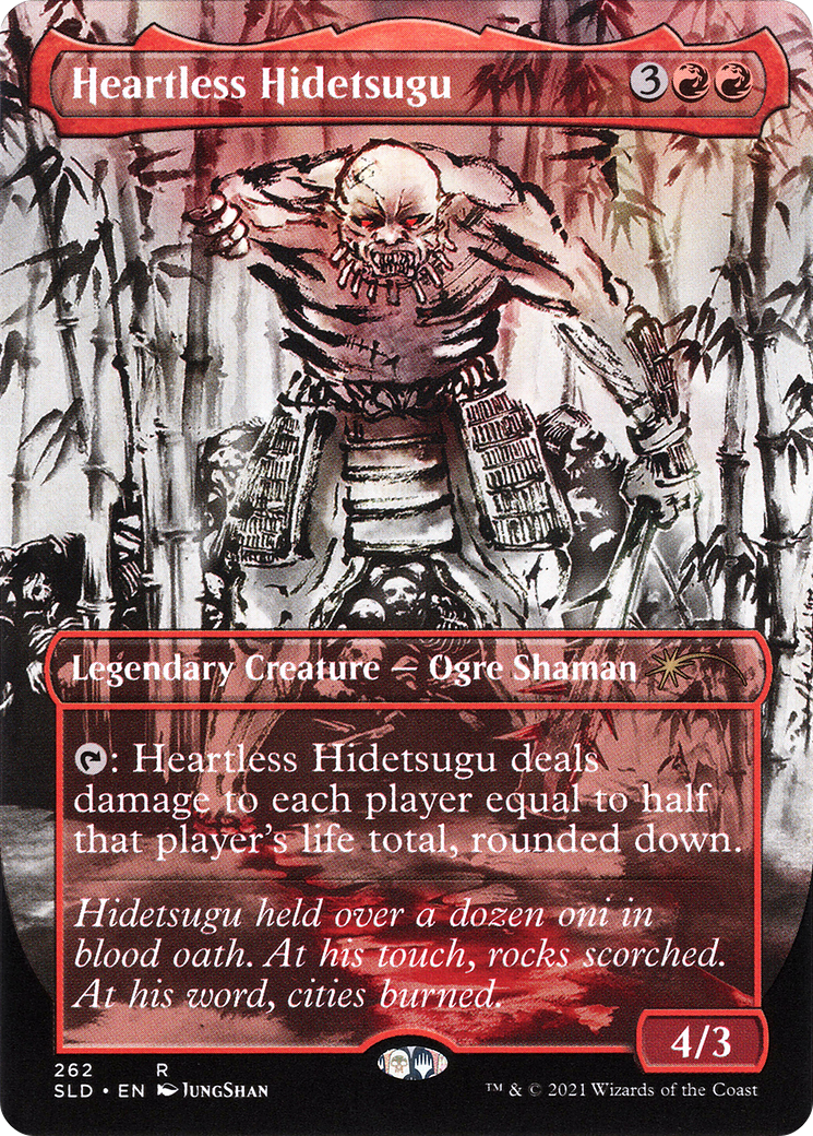 Heartless Hidetsugu - Borderless - Full Art [SLD-262]