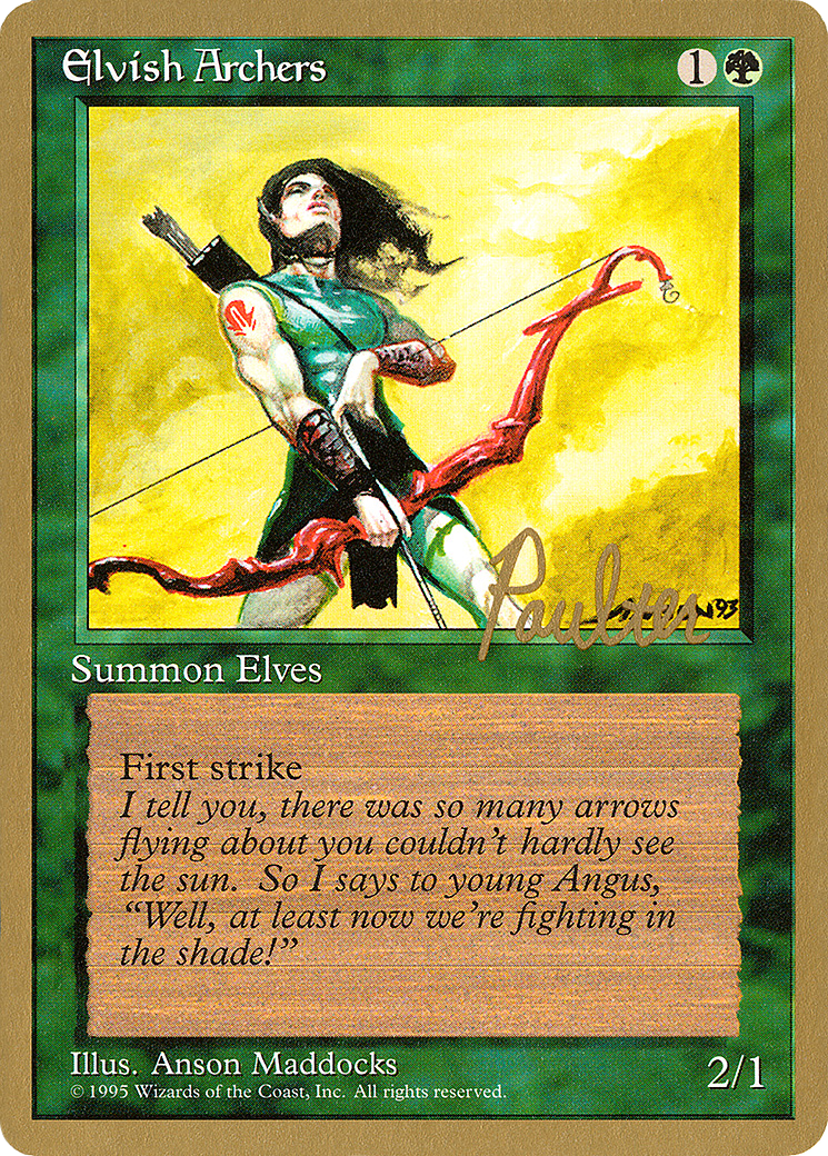 Elvish Archers [PTC-pp243]