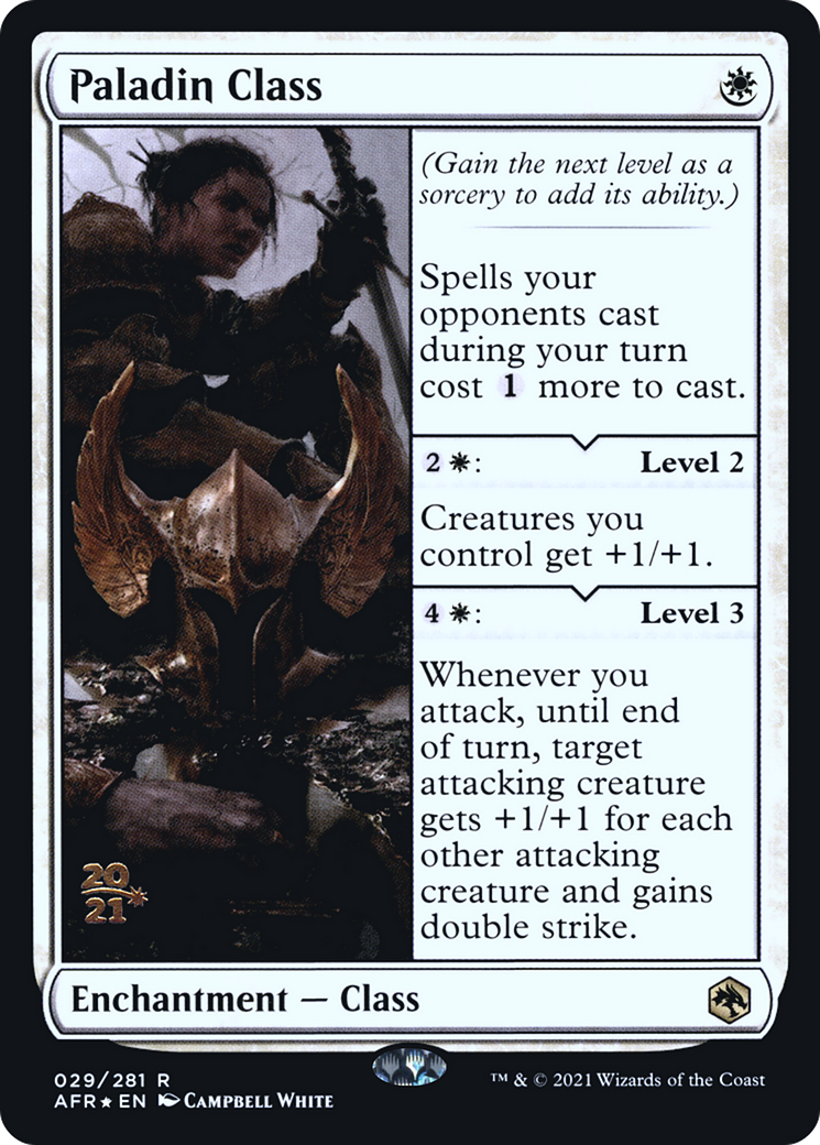Paladin Class - Prerelease Promo [PAFR-29s]