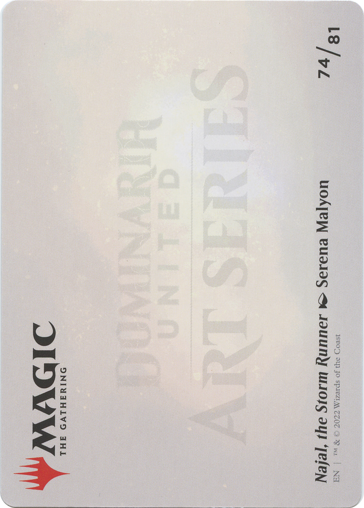 Najal, the Storm Runner // Najal, the Storm Runner [ADMU-74]