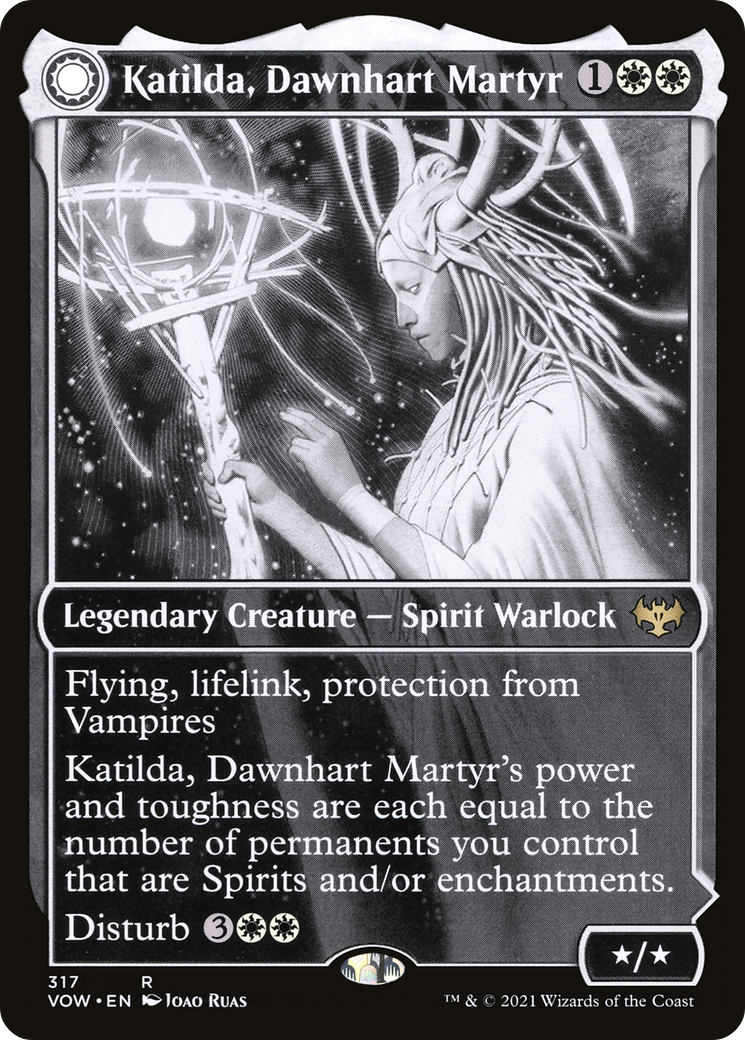 Katilda, Dawnhart Martyr // Katilda's Rising Dawn - Showcase - Full Art [VOW-317]