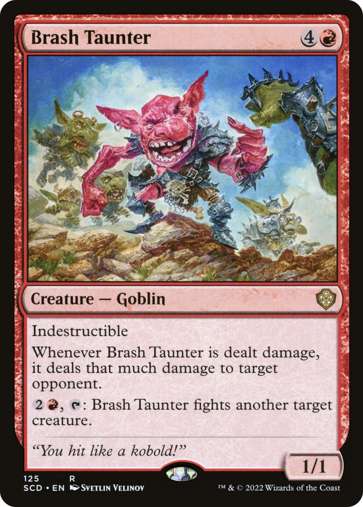 Brash Taunter [SCD-125]