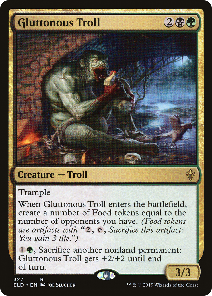 Gluttonous Troll [ELD-327]