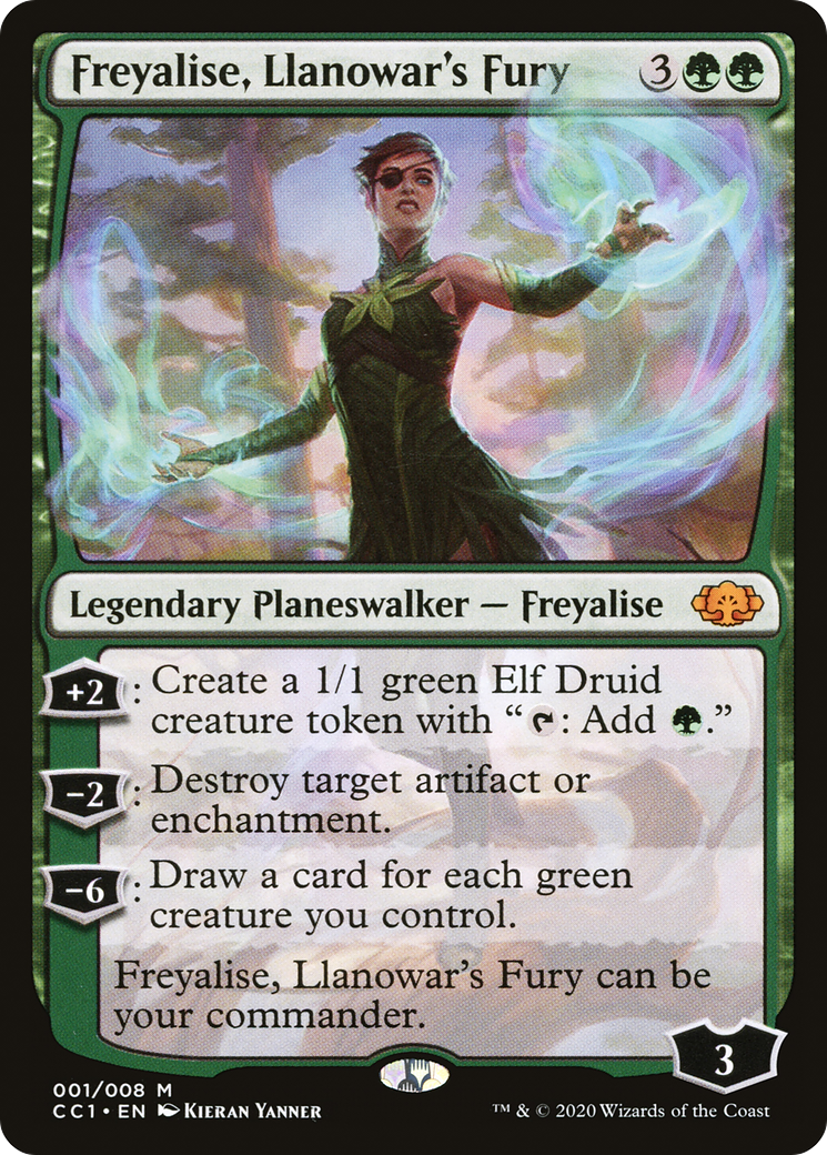 Freyalise, Llanowar's Fury [CC1-1]