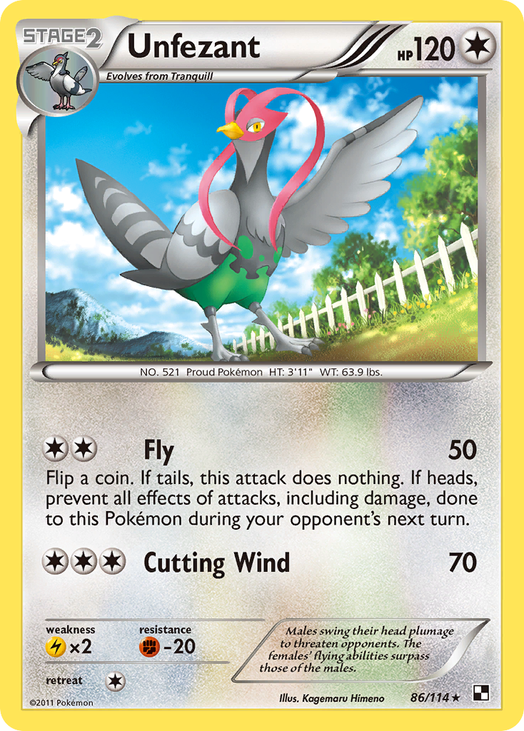 Unfezant [BW1-86]