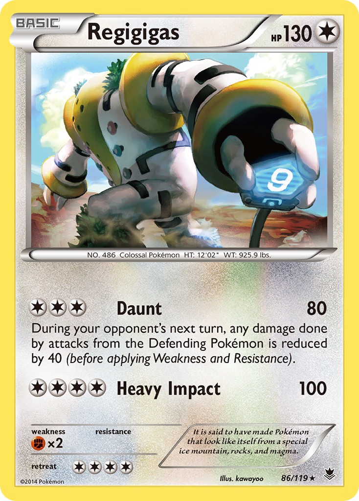 Regigigas [XY4-86]