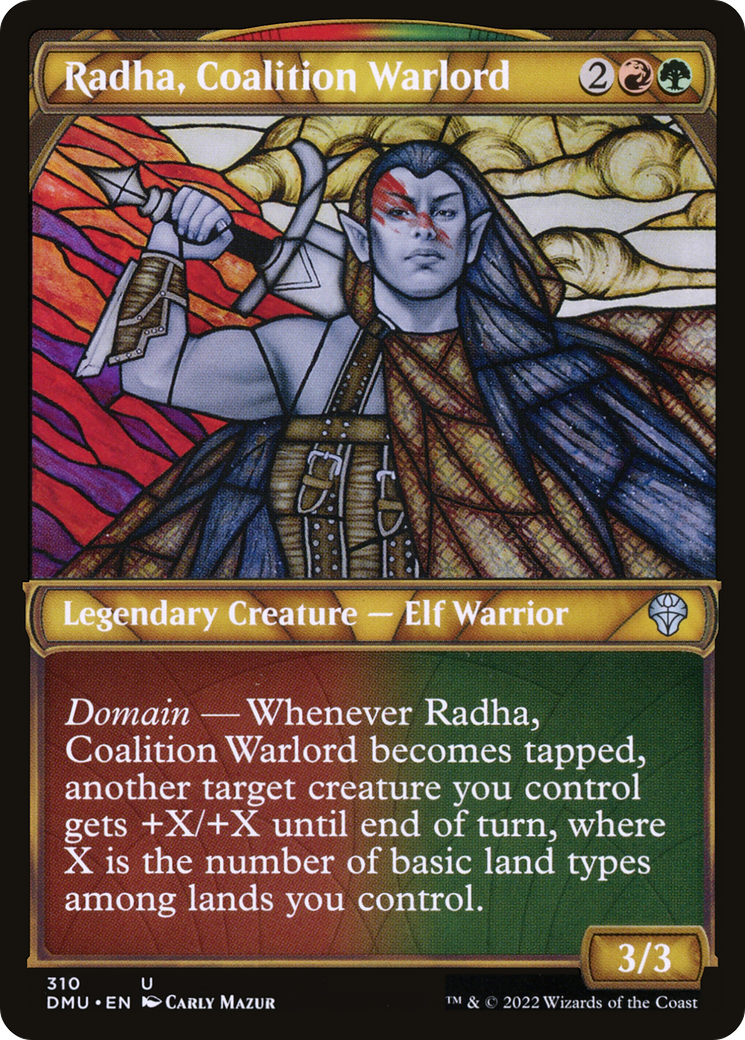Radha, Coalition Warlord - Showcase [DMU-310]