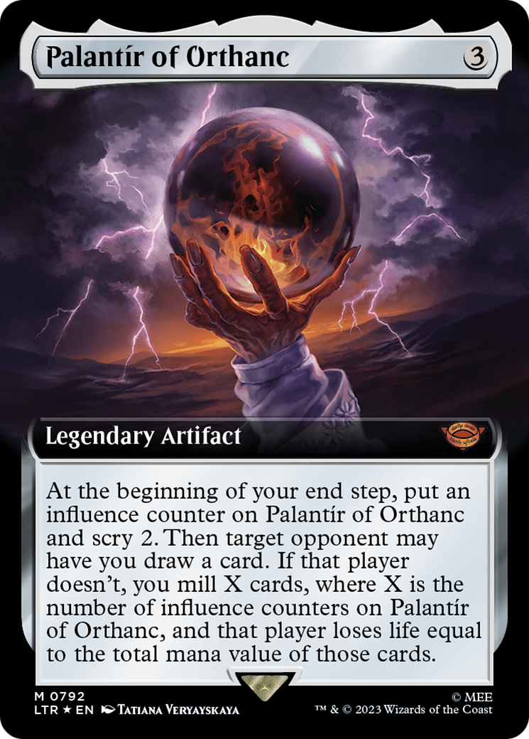 Palantír of Orthanc - Extended Art - Surge Foil [LTR-792]