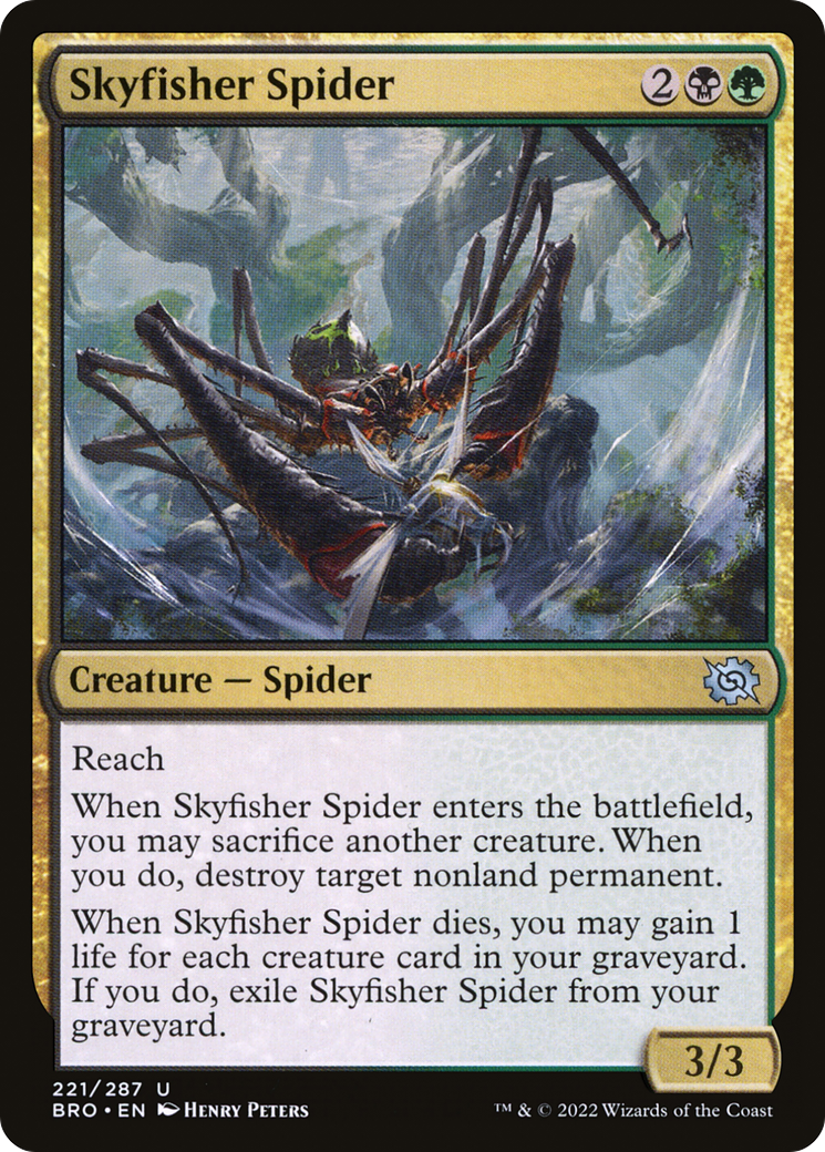 Skyfisher Spider [BRO-221]