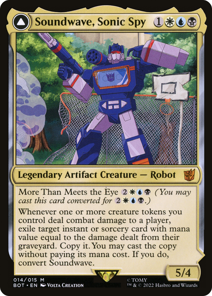 Soundwave, Sonic Spy // Soundwave, Superior Captain [BOT-14]