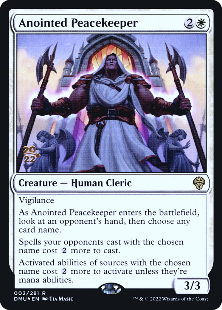 Anointed Peacekeeper - Prerelease Promo [PDMU-2s]