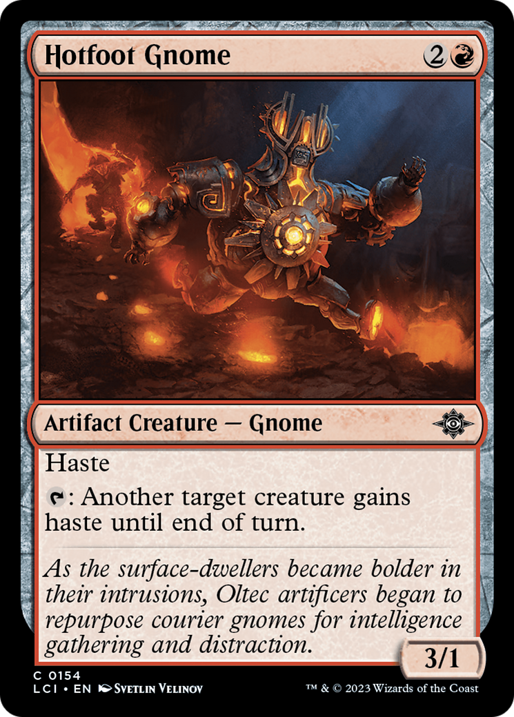Hotfoot Gnome [LCI-154]