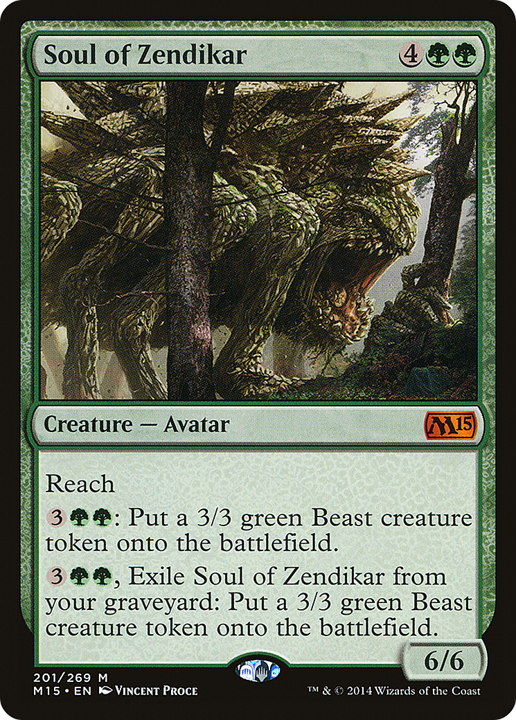 Soul of Zendikar [M15-201]