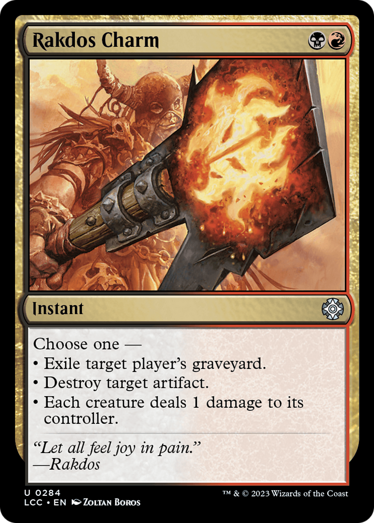 Rakdos Charm [LCC-284]