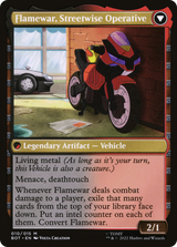 Flamewar, Brash Veteran // Flamewar, Streetwise Operative [BOT-10]
