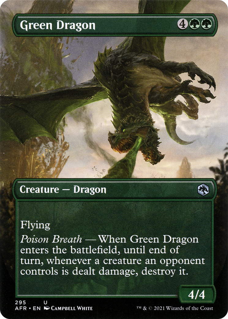 Green Dragon - Borderless [AFR-295]