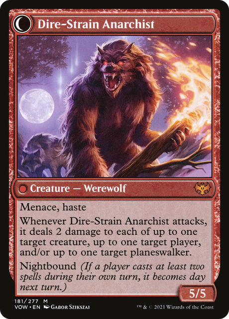 Volatile Arsonist // Dire-Strain Anarchist [VOW-181]