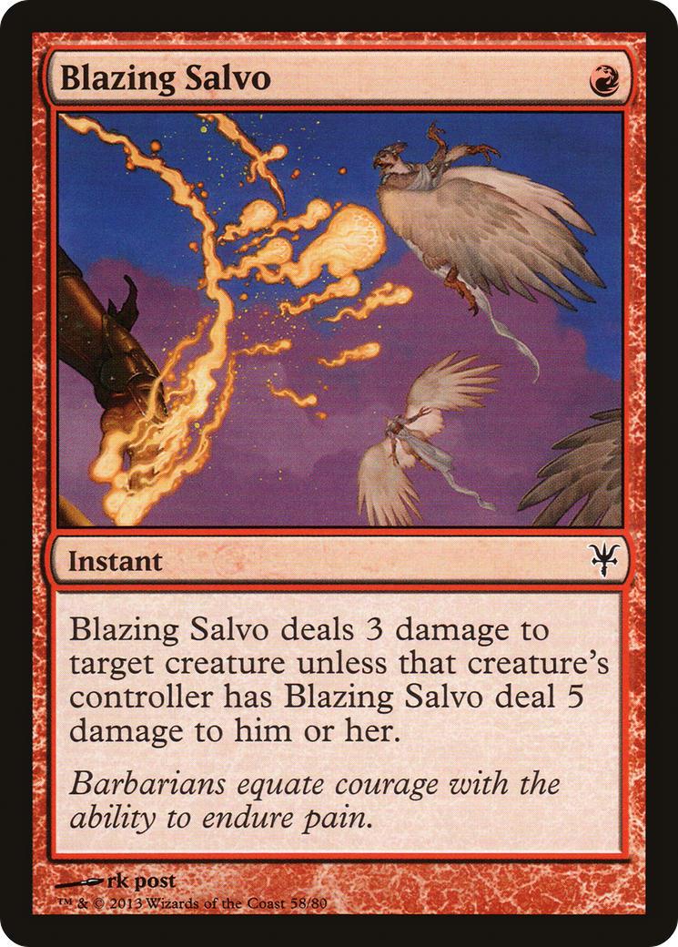 Blazing Salvo [DDK-58]
