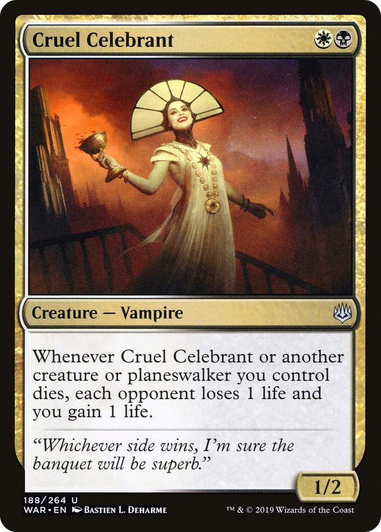 Cruel Celebrant [WAR-188]