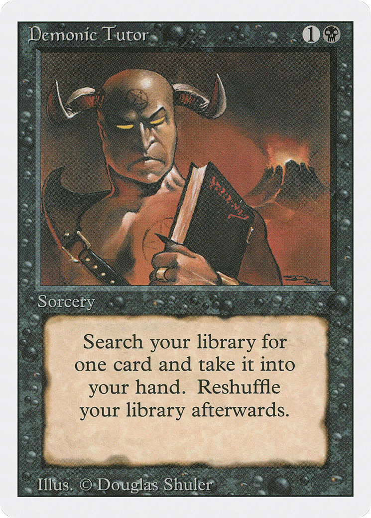 Demonic Tutor [3ED-105]