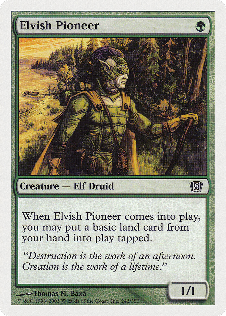 Elvish Pioneer [8ED-243]
