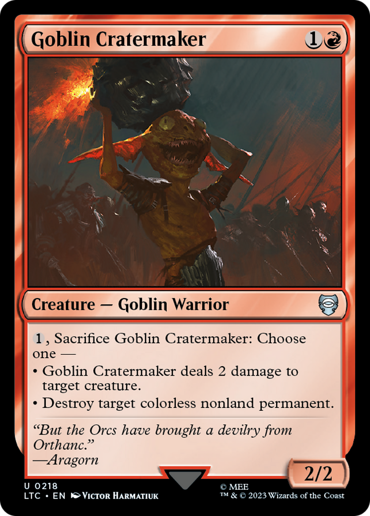 Goblin Cratermaker [LTC-218]